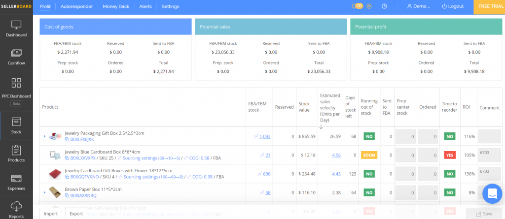 New Feature in sellerboard - Blog | sellerboard